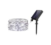 Kovalmax® Catena luminosa 30 mt luci natalizi pannello solare minilucciola 300 led bianca