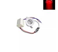 Kovalmax® Faretto a incasso punto luce led rosso trasformatore bianco p31