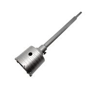 Kovalmax® Fresa per muro cemento carotatrice a tazza 110 mm con asta prolunga da 60 cm sds plus per trapano