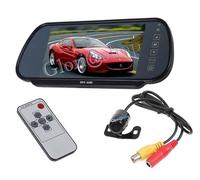 Kovalmax® Kit retromarcia auto specchietto retrovisore lcd 7 pollici mini telecamera retrocamera