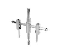 Kovalmax® Kit taglierina circolare con guida regolabile punta per trapano