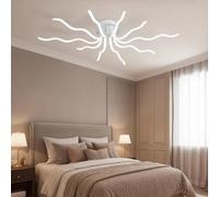 Kovalmax® Plafoniera LED a Forma di Sole 56W, Lampadario da Soffitto Moderno 3 CCT Regolabile - PN35B3C