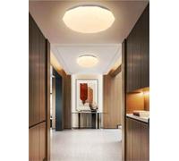 Kovalmax® Plafoniera led luce calda lampadario da soffitto 18 watt stile moderno c0218c