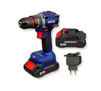 Kovalmax® Trapano Avvitatore 21V 60Nm con 2 Batterie 2Ah e Motore Digitale