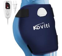 Koviti Cuscinetto riscaldante per fianchi per alleviare il dolore alla sciatica, tutore per anca, cuscinetto termico elettrico per parte bassa della schiena, coscia e glutei, regalo per donne, uomini