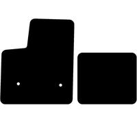 Kovvar Basic Tappetini auto per Citroën Ami | 2020-2026 | 2 pezzi | Feltro agugliato 5 mm | Moquette su misura | Antiscivolo | Bordo effetto nabuk | 1625 g/m² | Prodotto in Europa