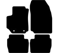 Kovvar Basic Tappetini auto per Fiat Croma 194 | 2005-2011 | 4 pezzi | Feltro agugliato 5 mm | Moquette su misura | Antiscivolo | Bordo effetto nabuk | 1625 g/m² | Prodotto in Europa