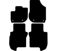 Kovvar Comfort Tappetini auto per Honda Jazz | 2020-2026 | 4 pezzi | Velour 6 mm | Versione: Ibrido | Moquette su misura | Antiscivolo | Bordo effetto nabuk | 1670 g/m² | Prodotto in Europa