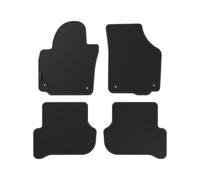 Kovvar DuoGrip Tappetini in gomma per Skoda Yeti | 2013-2017 | 4 pezzi | Superficie in gomma 5 mm (TPE) | Su misura | Antiscivolo
