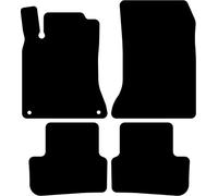 Kovvar Premium Tappetini auto per Mercedes W176 | 2012-2018 | 4 pezzi | Saxony a pelo lungo 13 mm | Poliammide | Moquette su misura | Antiscivolo | Robusto su tutta la superficie