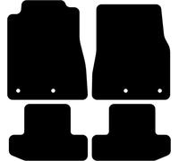 Kovvar Tappetini Auto adatti per Ford Mustang 2015-2023 - Versione: Cabrio/Fastback | Lato passeggero con sistema di fissaggio - Serie: Basic