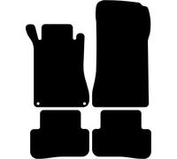 Kovvar Tappetini Auto adatti per Mercedes CLK W209/A209/C209 2003-2010 - Versione: Cabriolet/Coupé | Versione 1 - Serie: Basic