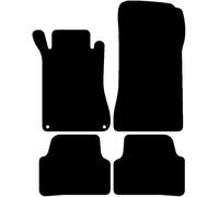 Kovvar Tappetini Auto adatti per Mercedes CLK W209/A209/C209 2003-2010 - Versione: Cabriolet/Coupé | Versione 2 - Serie: Basic