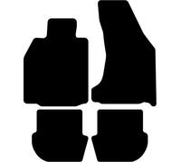 Kovvar Tappetini Auto adatti per Porsche 911 997 2004-2012 - Versione: Tappetino passeggero stretto - Serie: Luxury