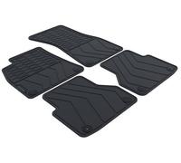 Kovvar Tappetini per Auto in Gomma adatti per Audi A7 C8-2018 - 2026 Versione: Tappetini posteriori con sistema di fissaggio - Serie: Gomma