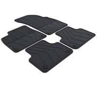 Kovvar Tappetini per Auto in Gomma adatti per Audi Q8 4M - 2018-2026 Versione: Tappetini posteriori con sistema di fissaggio - Serie: Gomma