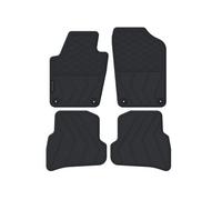 Kovvar Tappetini per Auto in Gomma adatti per Volkswagen Polo 6C/6R - 2009-2017 - Serie: Gomma