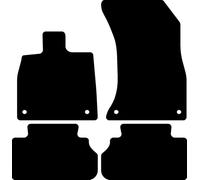 Kovvar Tappetini per Auto in Gomma Duogrip adatti per Audi Q5 FY/FYT 2017-2025 - Versione: Tappetini posteriori senza sistema di fissaggio - Serie: DuoGrip Gomma