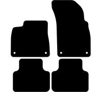 Kovvar Tappetini per Auto in Gomma Duogrip adatti per Audi Q7 4M 2015-2026 - Versione: 5 posti | Tappetini posteriori senza sistema di fissaggio - Serie: DuoGrip Gomma