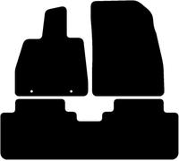 Kovvar Tappetini per Auto in Gomma Duogrip adatti per BYD Seal 6 2025-2026 - Versione: Berlina/Touring | DM-i ibrida plug-in - Serie: DuoGrip Gomma