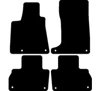 Kovvar Tappetini per Auto in Gomma Duogrip adatti per Maserati Levante 2016-2024 - Versione: Variante 2 - Serie: DuoGrip Gomma