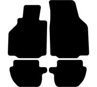 Kovvar Tappetini per Auto in Gomma Duogrip adatti per Porsche 911 996 1997-2006 - Versione: Cabriolet/Coupé | Senza Bose-Soundsystem - Serie: DuoGrip Gomma