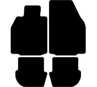 Kovvar Tappetini per Auto in Gomma Duogrip adatti per Porsche 911 997 2004-2012 - Versione: Tappetino passeggero largo - Serie: DuoGrip Gomma