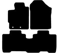 Kovvar Tappetini per Auto in Gomma Duogrip adatti per Toyota Verso-S 2010-2015 - - Serie: DuoGrip Gomma