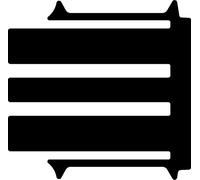 Kovvar Tappetini per Auto in Gomma Duogrip adatti per Volkswagen Transporter T5 Multivan 2003-2015 - Versione: Posteriore | 6 binari | Doppia porta scorrevole - Serie: DuoGrip Gomma