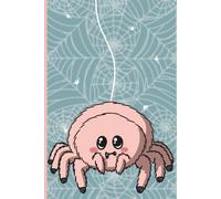 Kowaii Creepy Cute Pastel Spider Notebook: Blue Edition | Pastel Goth Stationery