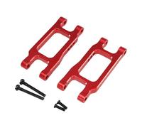 kowaku 1:18 RC Lenti di Controllo Inferiore del Metallo Inferiori Posteriori RC per Le Parti dell'auto 18101 e 18102 RC, Rosso