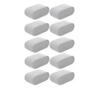 kowaku 10 pezzi Cuscini per orologi Espositore per gioielli Porta orologi multiuso Piccolo per organizzatore Porta gioielli per piccole imprese, Velluto Grigio