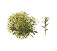 kowaku 100 Pezzi Model Bamboo Trees, Architecture Trees Train Scenery Artificial Trees Mini per Scenario Progetto di Decorazione per la casa, 6 Cm