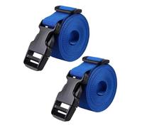 kowaku 2 Cinghie di Nylon per Borse Da Golf Cart, Pratiche di Bloccaggio con Fibbia Rapida per Il Rilascio per Valigie, Blu