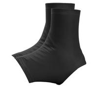 kowaku 2 Pezzi Copriscarpe per Tacchetti Protezioni Sportive Ghette per Scarpe Manicotti Riutilizzabili con Vestibilità Elasticizzata Adatto per Calcio Softb, Nero