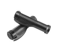 kowaku 2 Pezzi Manopole Antiscivolo per Manubrio Bici con Impugnature Ergonomiche in Gomma con Bloccaggio per La Sostituzione E La Protezione Adatte al Cicli, Nero