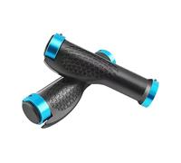 kowaku 2 Pezzi Manopole Antiscivolo per Manubrio Bici con Impugnature Ergonomiche in Gomma con Bloccaggio per La Sostituzione E La Protezione Adatte al Cicli, Blu