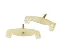 kowaku 2 Pezzi Piedini Universali per Poggia Violino Accessorio Musicale Gomma Antiscivolo Facile Da Installare Sostituzione Compatta Adatto per Studenti Act, M