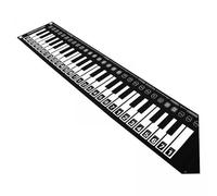 kowaku 2x Adesivi Universali per Pianoforte Elettronico 88/61/49 Tasti, Realizzati a Mano