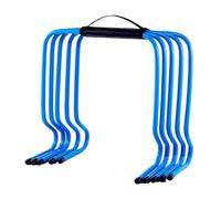 kowaku 5 Pezzi Ostacoli Allenamento Agilità Barriere velocità Potenza Equilibrio Materiale Pp Facile Trasporto Adatti per Allenamento Bambini Adulti Rugby Es, 50 Cm