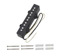 kowaku Accessorio per Strumento Basso, Facile Da Installare, 5 Corde, Accordatore a Bobina Singola, Nero, Collo