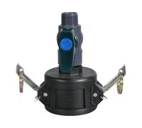 kowaku Adattatore per Contenitore IBC Sostituisce Il Connettore Professionale da 2 Pollici a 3/4 Pollici Maschio