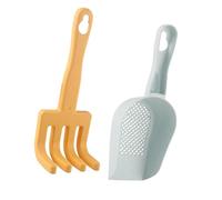 kowaku Attrezzi da Giardinaggio per Bambini, Cazzuola E Rastrello Creativi, Utensili Manuali per Giocare con La Sabbiera E Costruire Pupazzi di Neve.
