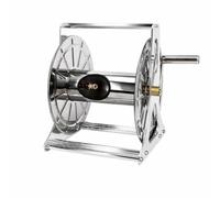 kowaku Avvolgitubo con Manovella Stabile | Base Rettangolare Rigida, Avvolgitubo Manuale, Pratico, Attrezzatura, per Giardino, Giardinieri, 60M