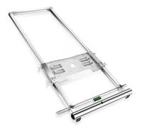 kowaku Base di Guida per Taglio Acciaio Inox Base Taglio Guida Ritaglio Supporto Posizionamento Regolabile con Livellamento E Asta Frontale Adatta Lavoro Cantieri Officina