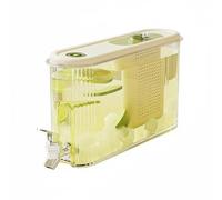 kowaku Beverage Dispenser Brocca Contenitore per Acqua Distributore con Rubinetto Filtro Materiale PP Adatto a Picnic Riunioni Uso Domestico, Verde