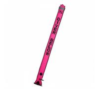 kowaku Boa SMB in Immersione Boa SMB Gonfiabile Nylon Resistente Galleggiante Segnalatore Sub per Acque Aperte, Snorkeling, Rosa Fluorescente, 1.8m 15cm
