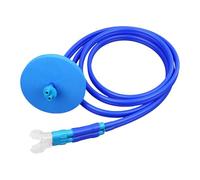 kowaku Boccaglio da Nuoto con Tecnologia Dry, Design Pieghevole E Materiale in Silicone, Compatibile con L'allenamento in Acque Libere, Le Immersioni E L, Doppio Tubo