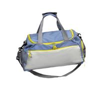 kowaku Borsa Da Viaggio in Tela, Ideale per L'esercizio Fisico All'aperto, Blu E Bianco