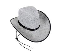 kowaku Cappello da cowboy per uomo e donna, elegante cappello da jazz, travestimento per foto di Natale